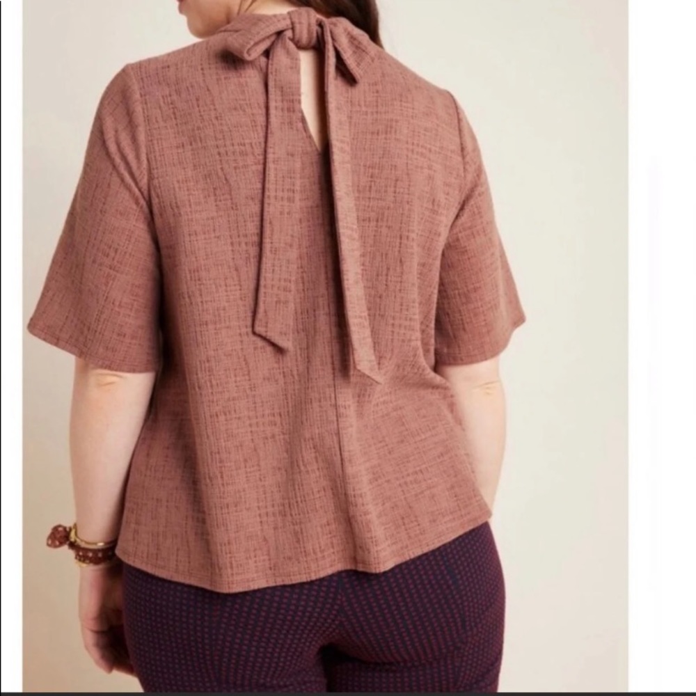 Anthropologie Current Air Bette Tie Top SP NWT - Picture 5 of 8